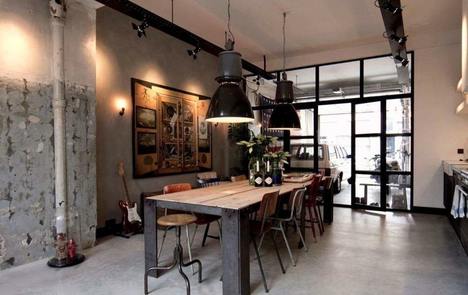Индустриальный стиль в интерьере Индустриальный стиль в интерьере 01