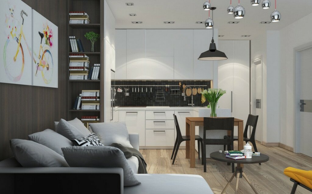 Ремонт малогабаритной квартиры: важные секреты Ремонт малогабаритной квартиры — студия